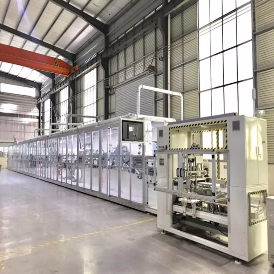 High Technology High Quality Semi-Servo Baby Diaper Making