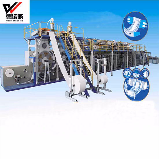 High Technology High Quality Semi-Servo Baby Diaper Making