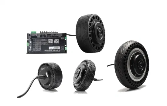 AMPS 315mm Diameter 30nm DC Brushless Wheel Hub Servo Motor IP67 Waterproof for Robot Agv